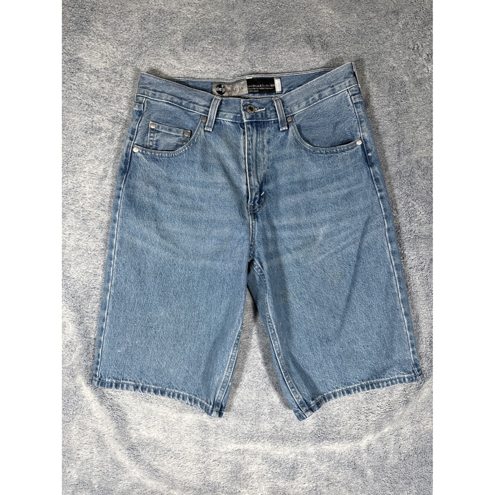 Levi's SilverTab Loose Fit Denim Shorts Light Wash Baggy 90s Mens W30 L12